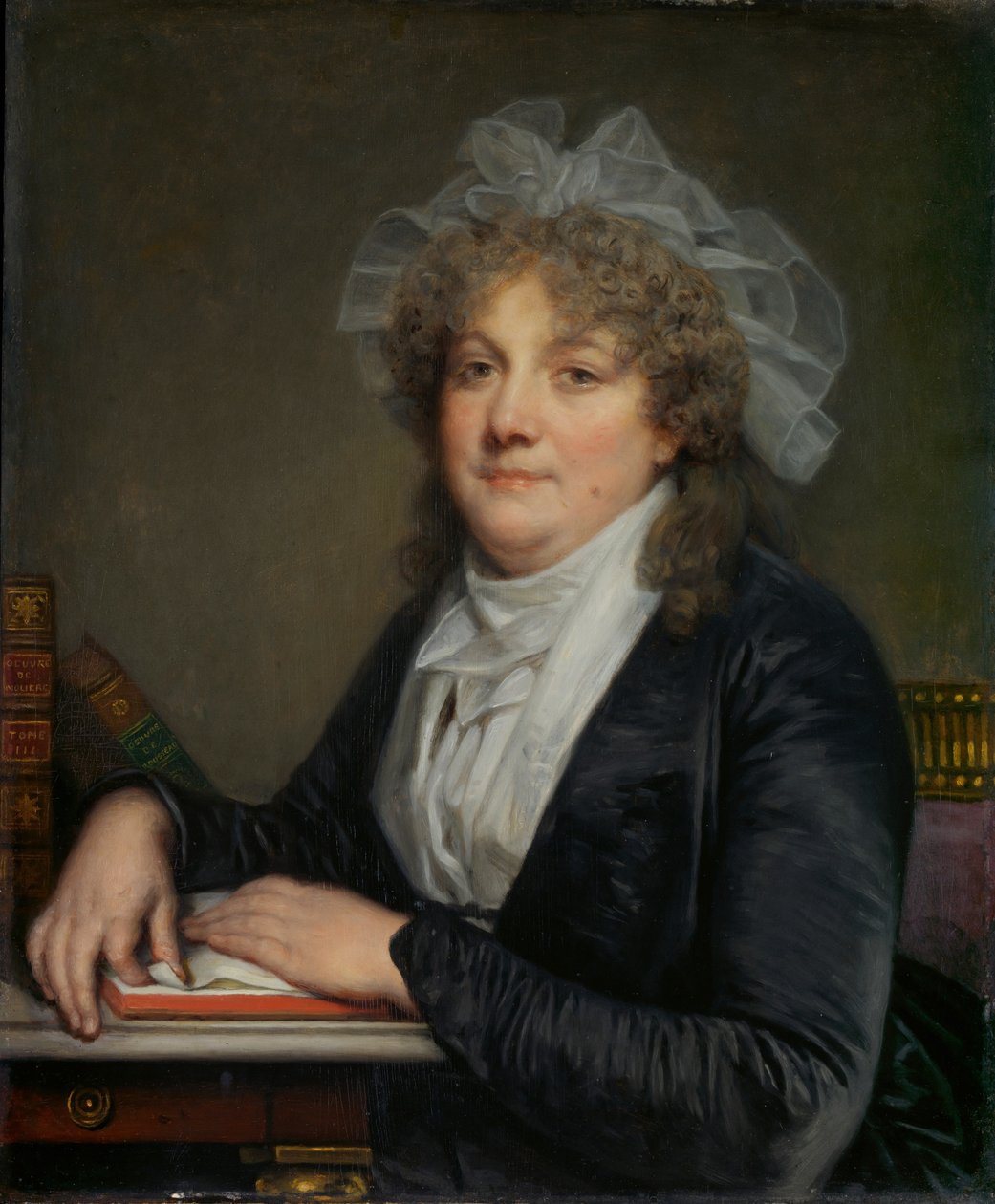 Madame Jean-Baptiste Nicolet, myöhemmin 1780-luku tekijältä Jean Baptiste Greuze