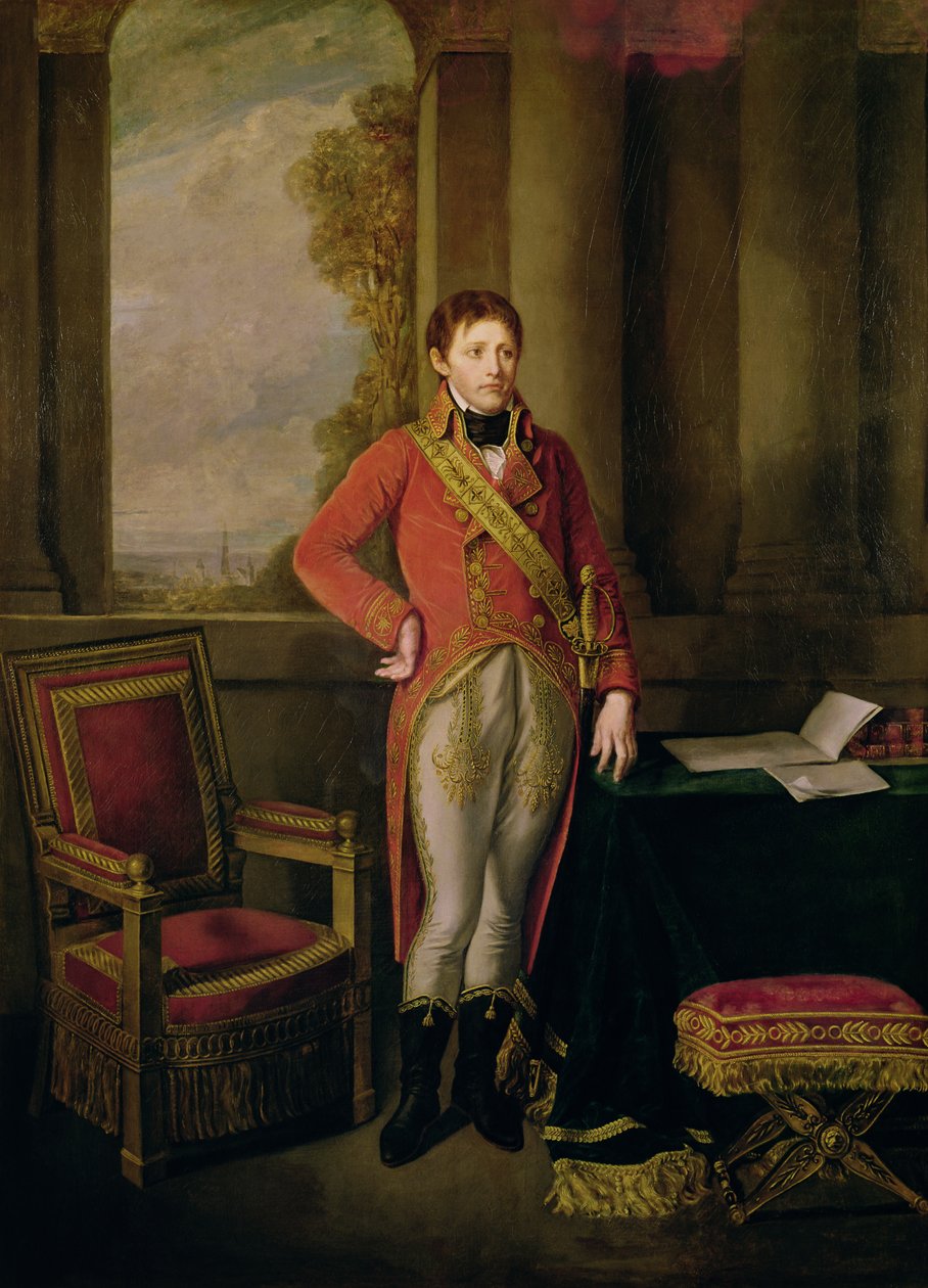 Napoleon Bonaparte (1769-1821) ensimmäisenä konsulina 1799-1805. tekijältä Jean Baptiste Greuze
