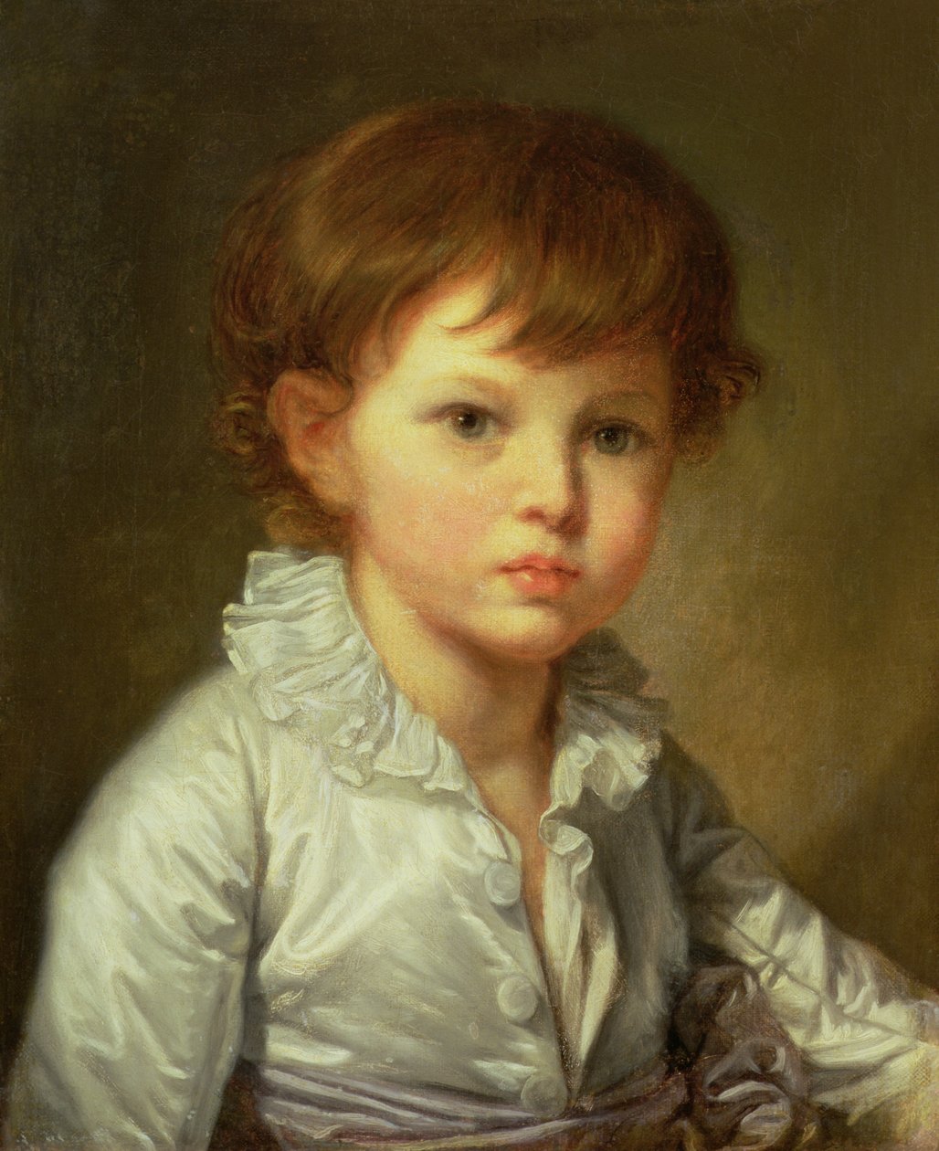 Muotokuva kreivi Stroganovista lapsena, 1778 tekijältä Jean Baptiste Greuze
