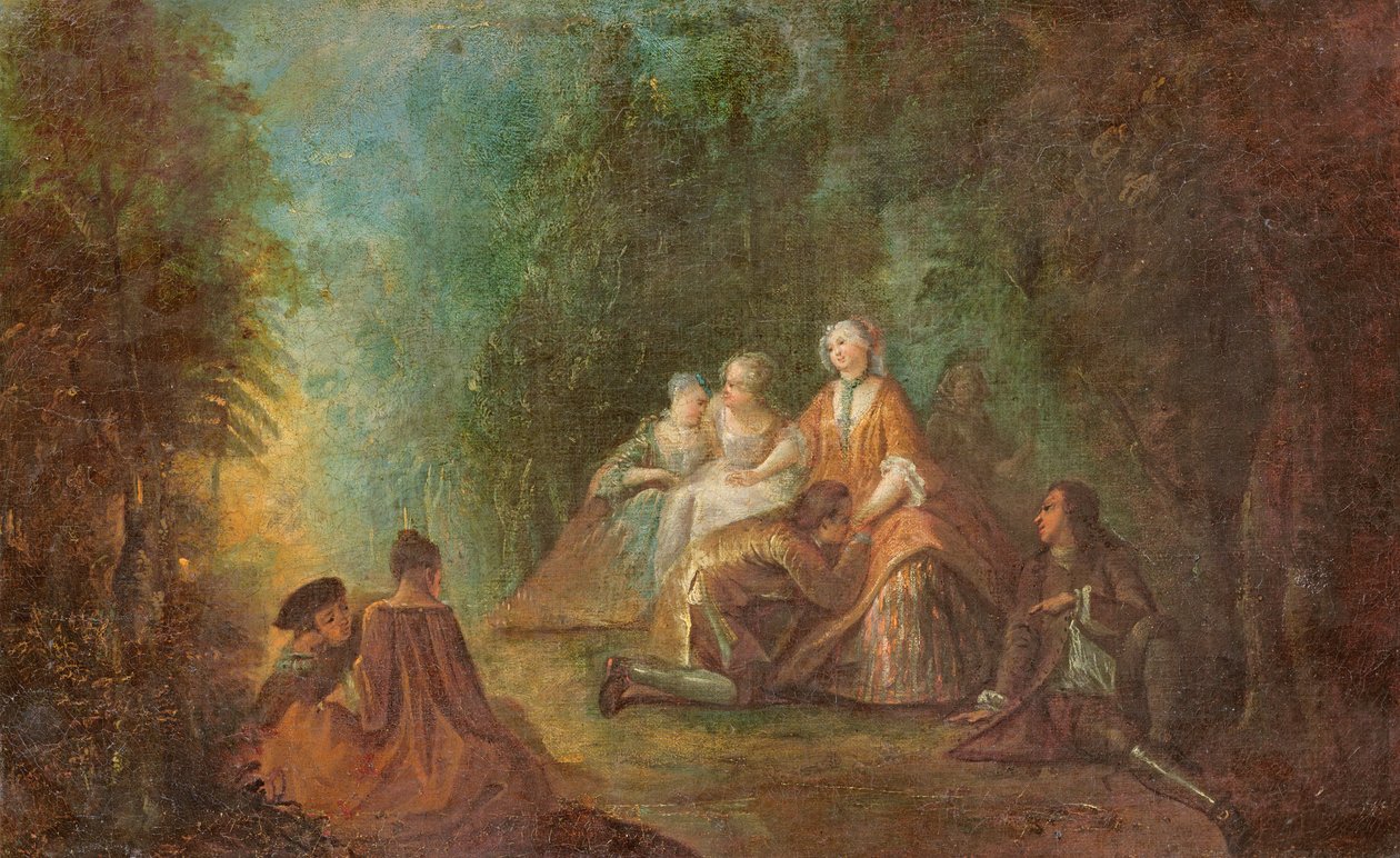 Gallant Reunion tekijältä Jean Baptiste Joseph Pater