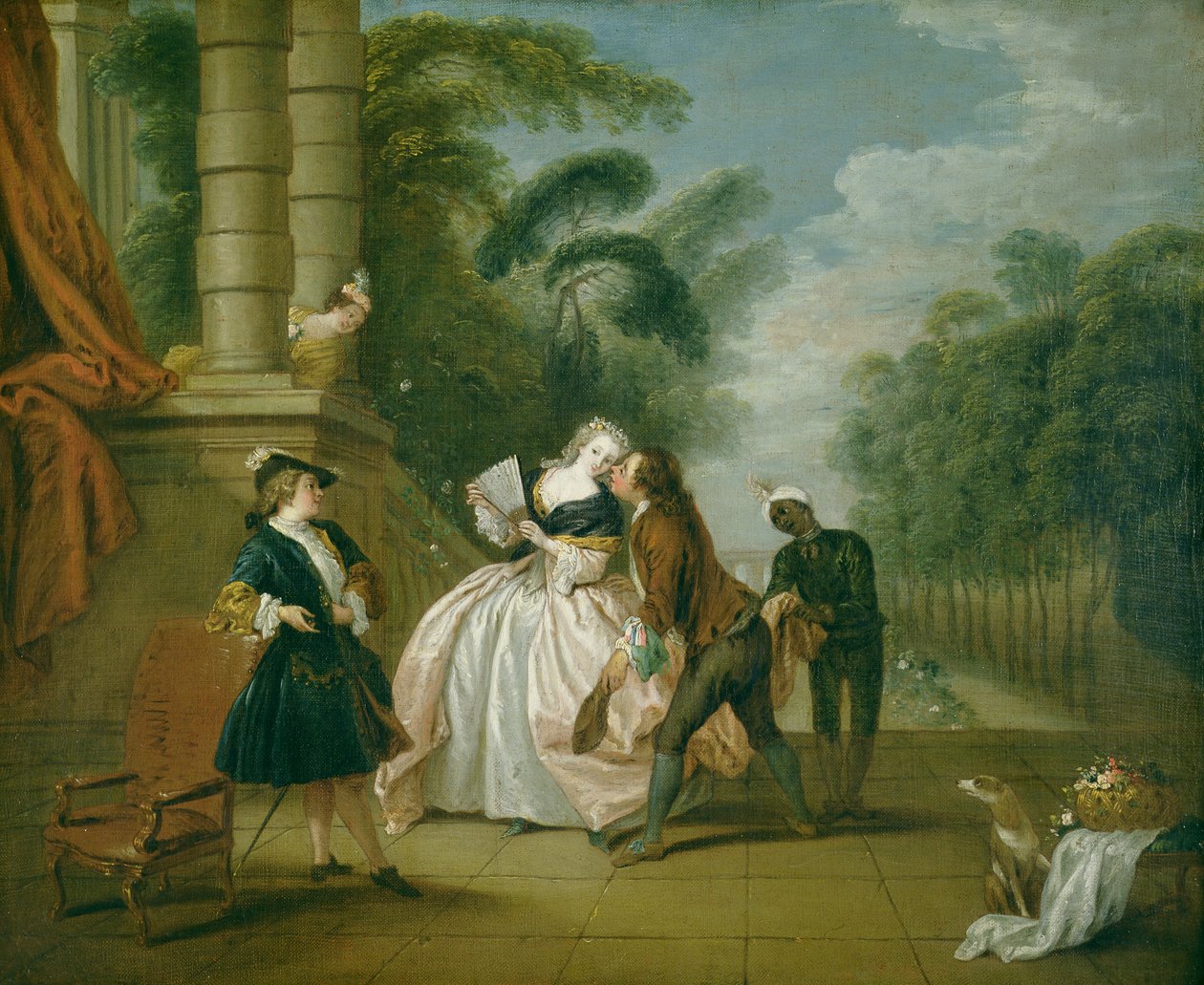 Suudelma tekijältä Jean Baptiste Joseph Pater