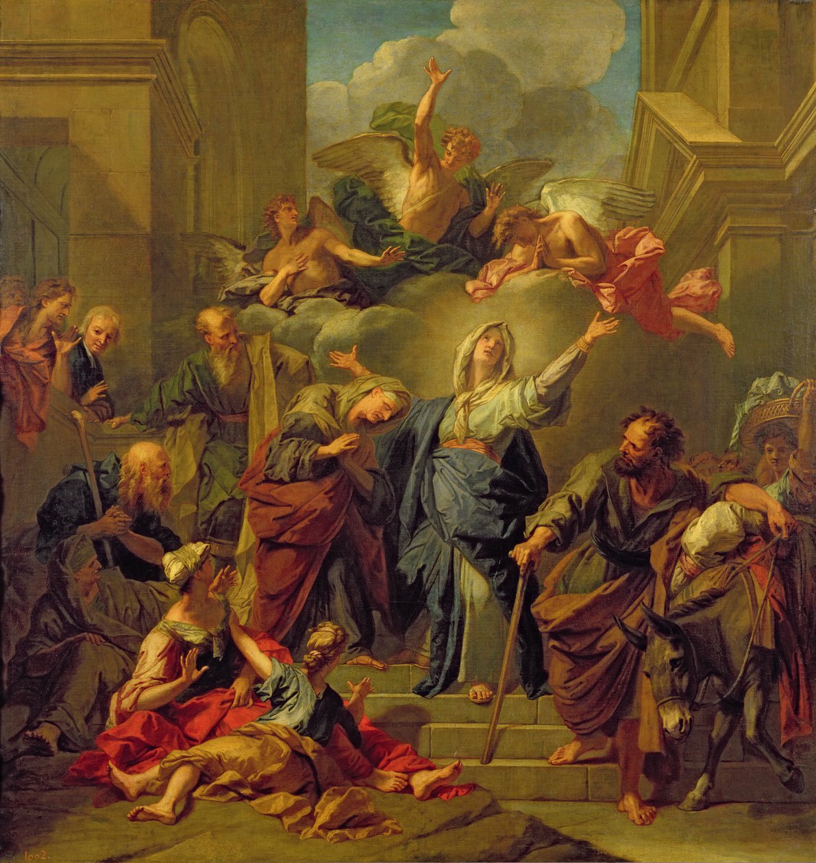 Madonna Magnificatista tekijältä Jean Baptiste Jouvenet