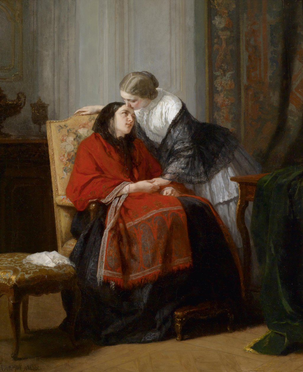 Le Baiser tekijältä Jules Trayer