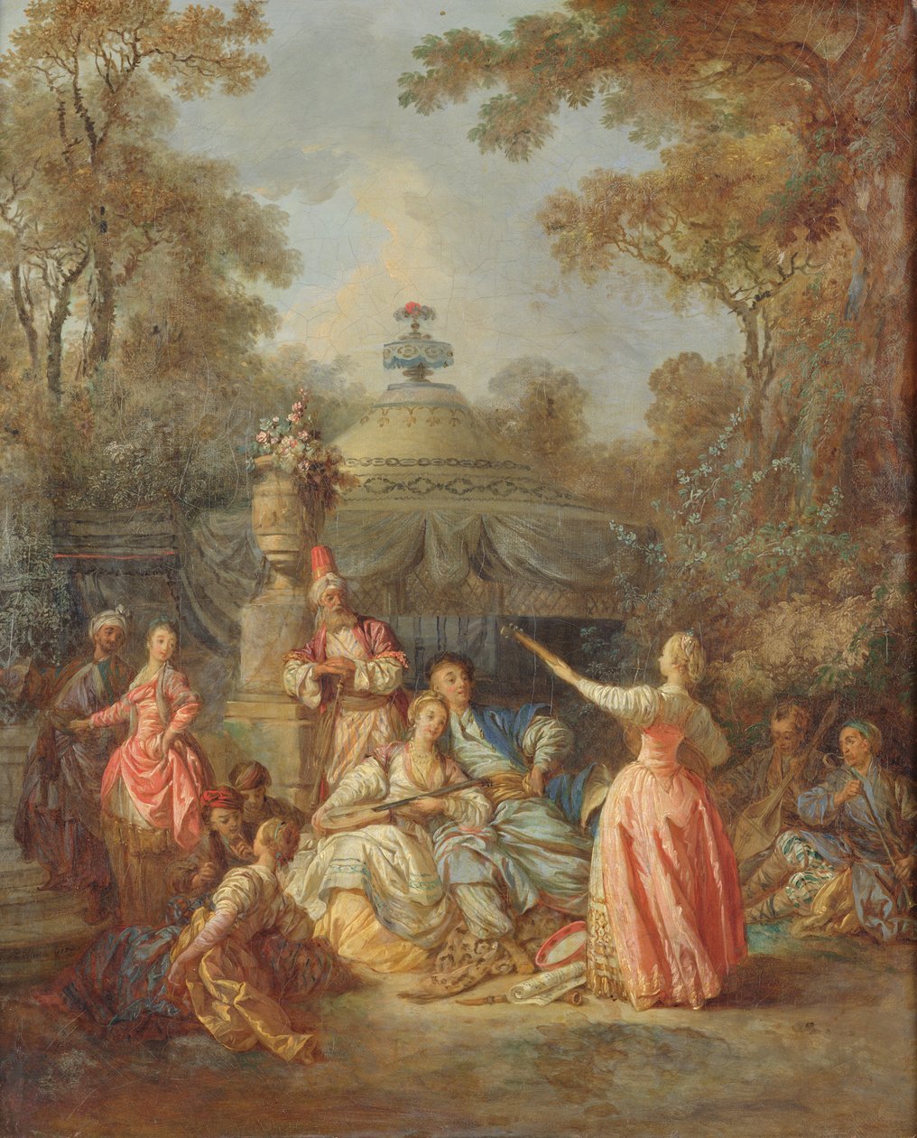 Venäläinen konsertti 1770 tekijältä Jean Baptiste Leprince