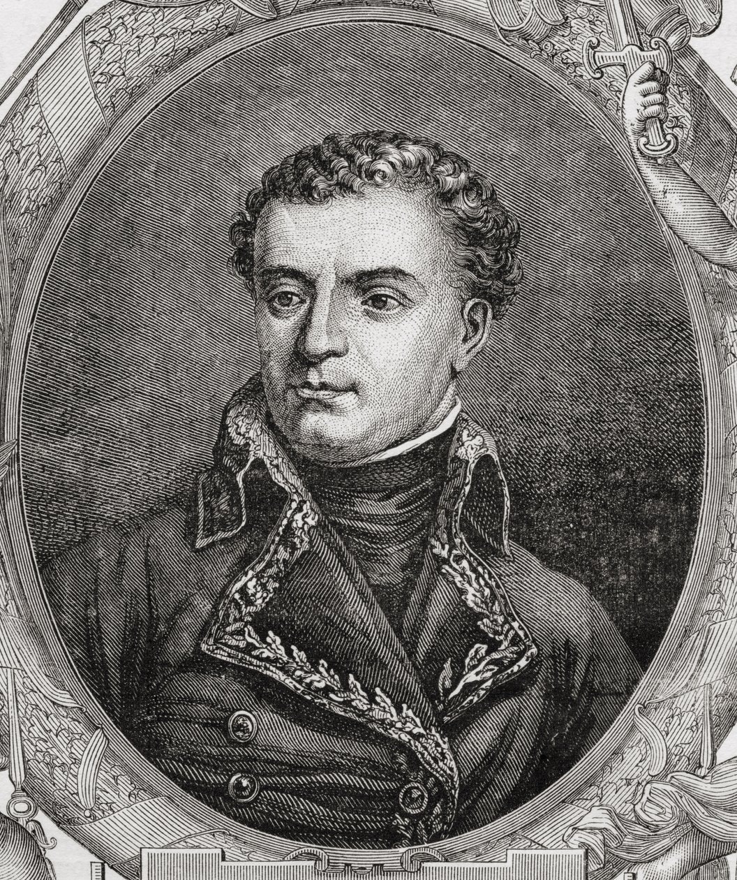 Dominique-Catherine Perignon (1754-1818) Markiisi de Grenade, Louis Blancin (1811-82) teoksesta "Histoire de la Revolution Francaise", kaiverrus Pannemaker (s.1822) 1847-62 tekijältä Jean Baptiste Lienard