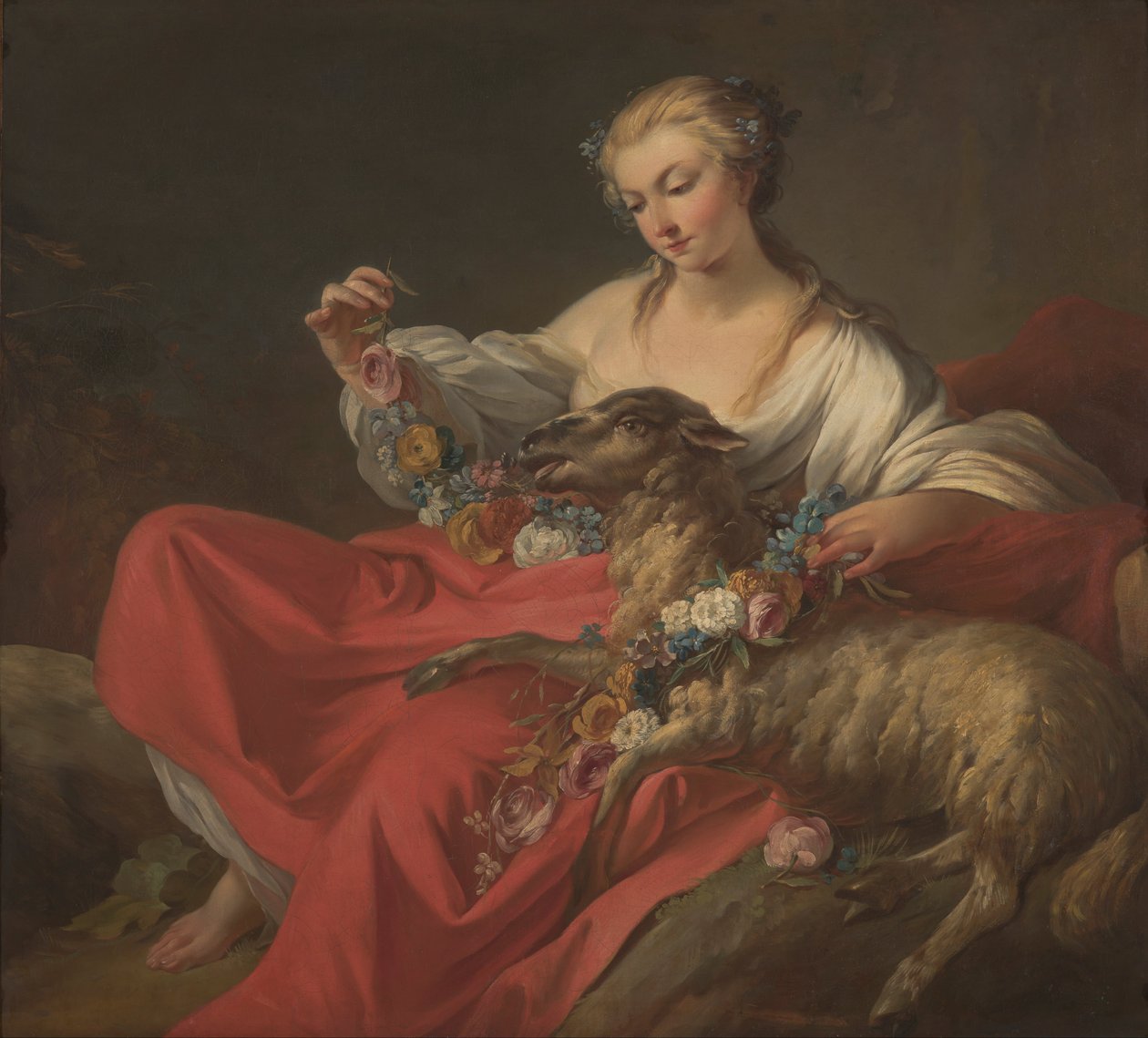 Suosikki karitsa (Le Mouton Favori) tekijältä Jean Baptiste Marie Pierre