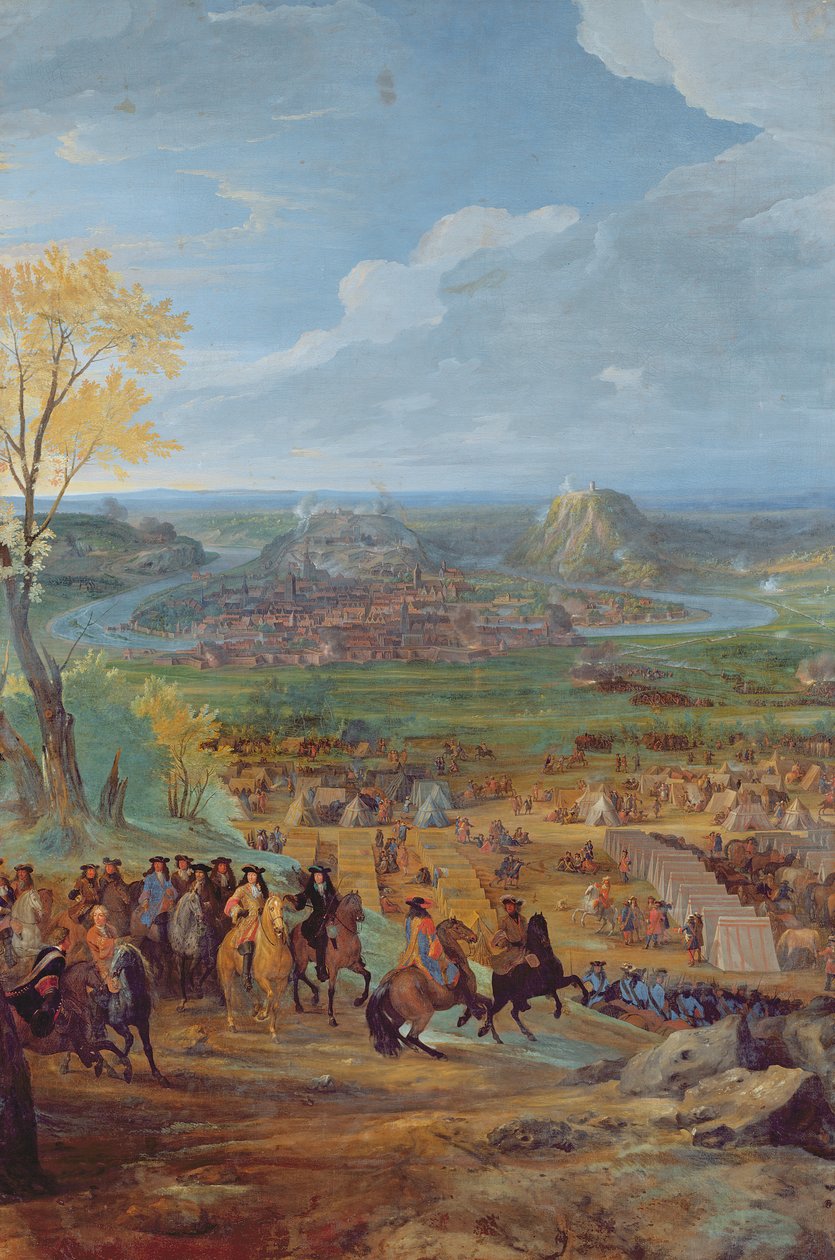 Besanconin piiritys vuonna 1674 Louis XIV:n armeijan toimesta tekijältä Jean Baptiste Martin