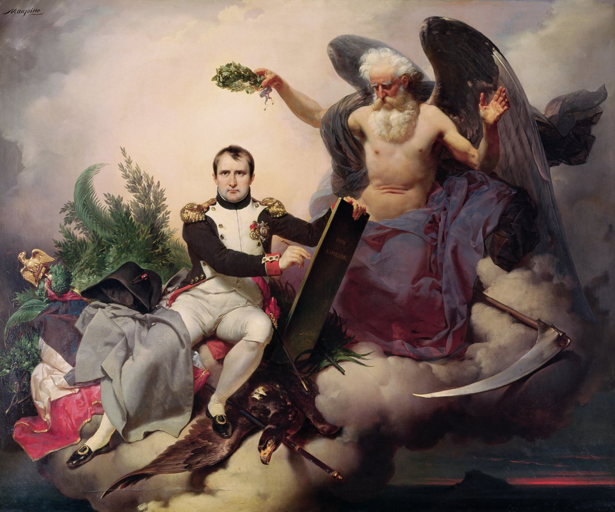 Napoleon (1769-1821) Aika kruunasi, ennen vuotta 1833 tekijältä Jean Baptiste Mauzaisse