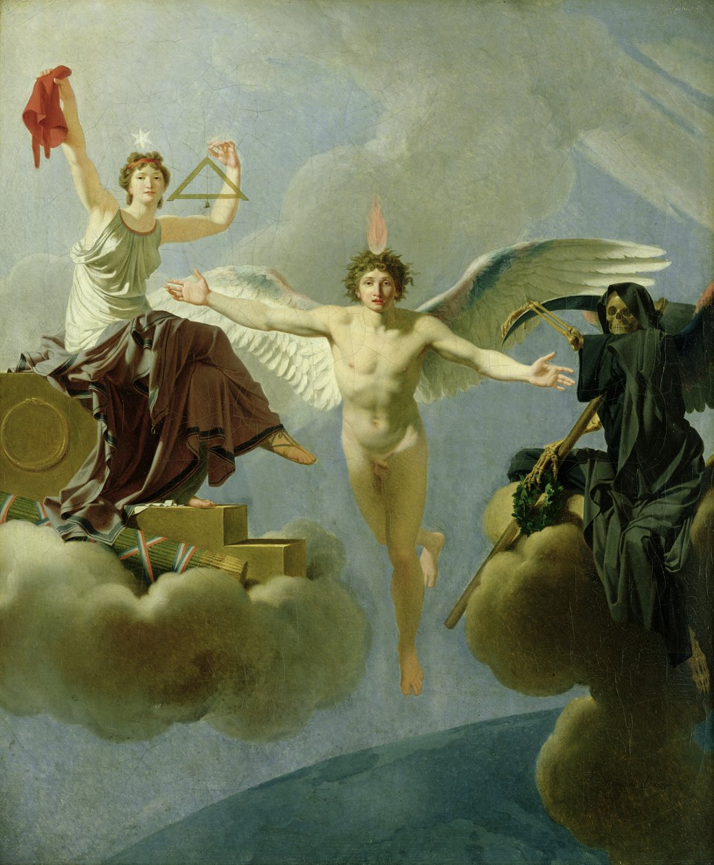 Vapaus tai kuolema, 1794-95 tekijältä Jean Baptiste Regnault