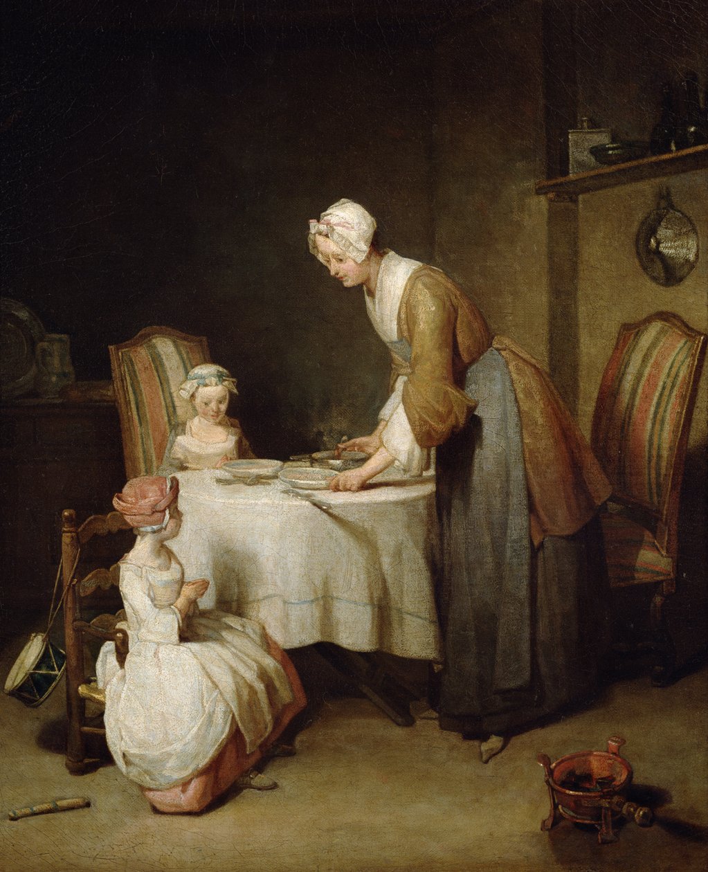 The Grace, 1740 (katso myös 68348) tekijältä Jean Baptiste Simeon Chardin