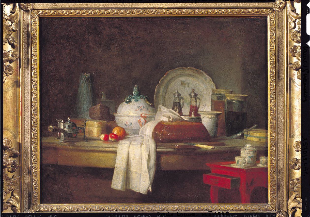 Upseerien sotku eli Lounaan jäännökset, 1763 tekijältä Jean Baptiste Simeon Chardin