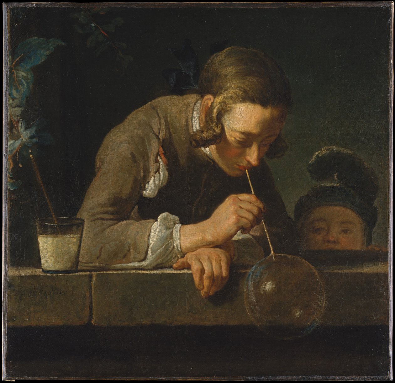Seifenbläser tekijältä Jean Baptiste Simeon Chardin