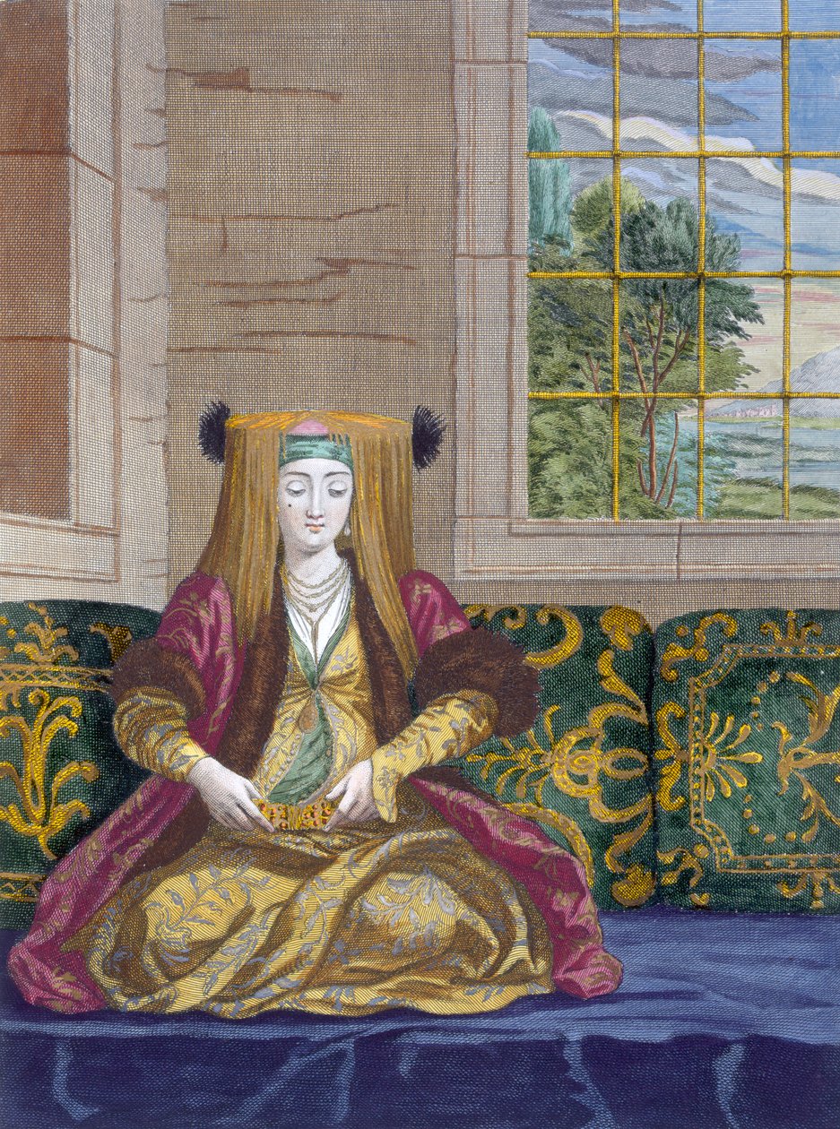 Morsian, n. 1708 tekijältä Jean Baptiste Vanmour