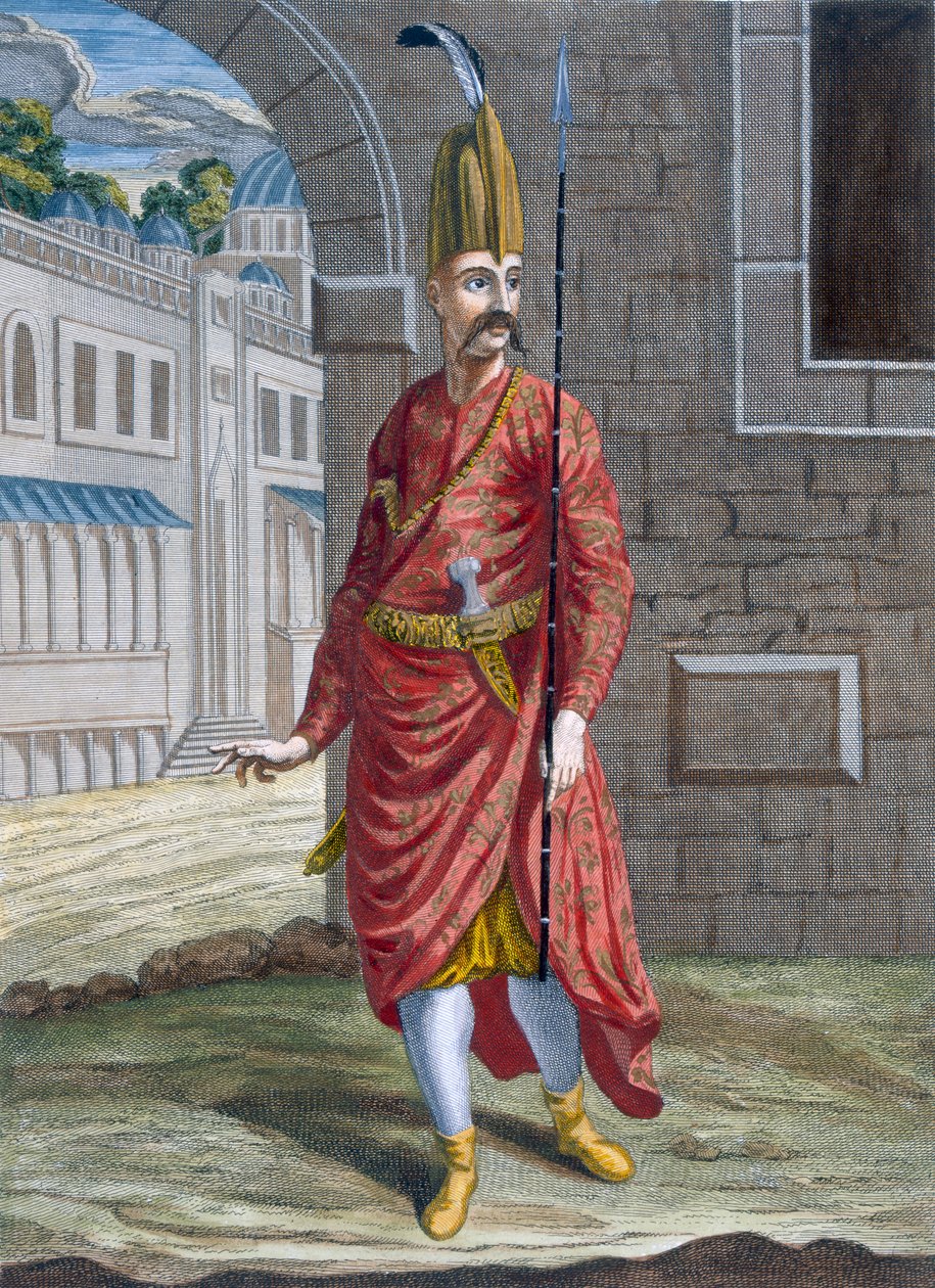 Peik, n. 1708 tekijältä Jean Baptiste Vanmour
