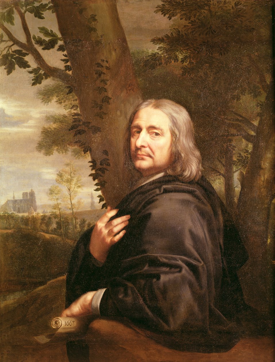Philippe de Champaignen muotokuva, 1668 tekijältä Jean Baptiste de Champaigne