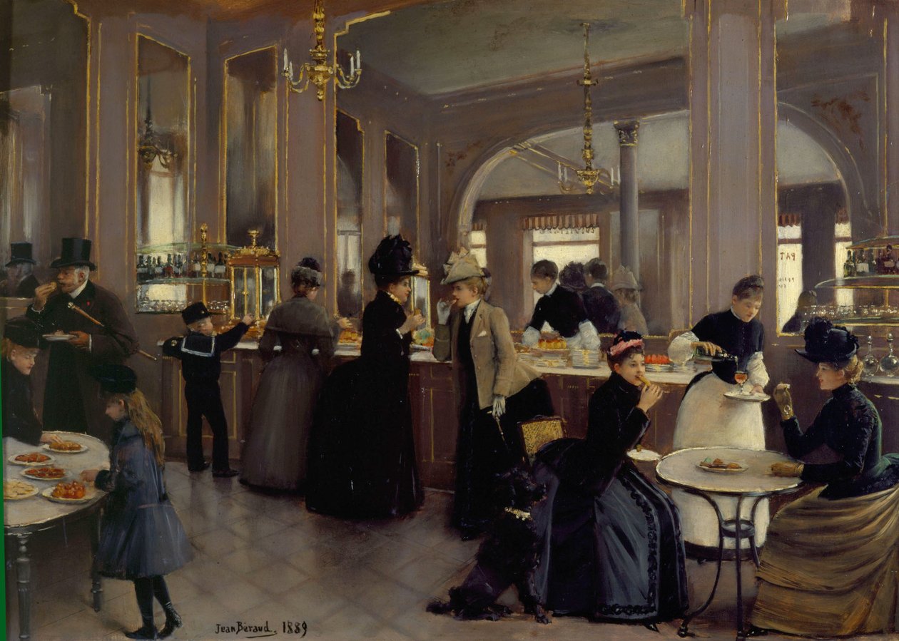 La Patisserie Gloppe tai Champs-Elyseesn tekijältä Jean Beraud
