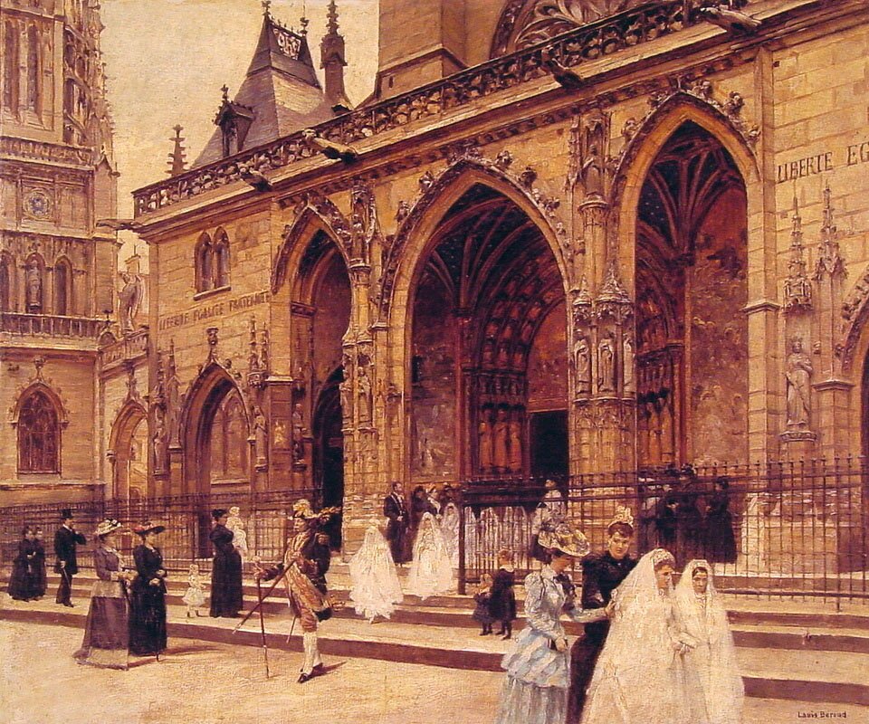 Ensimmäinen ehtoollinen tekijältä Jean Beraud