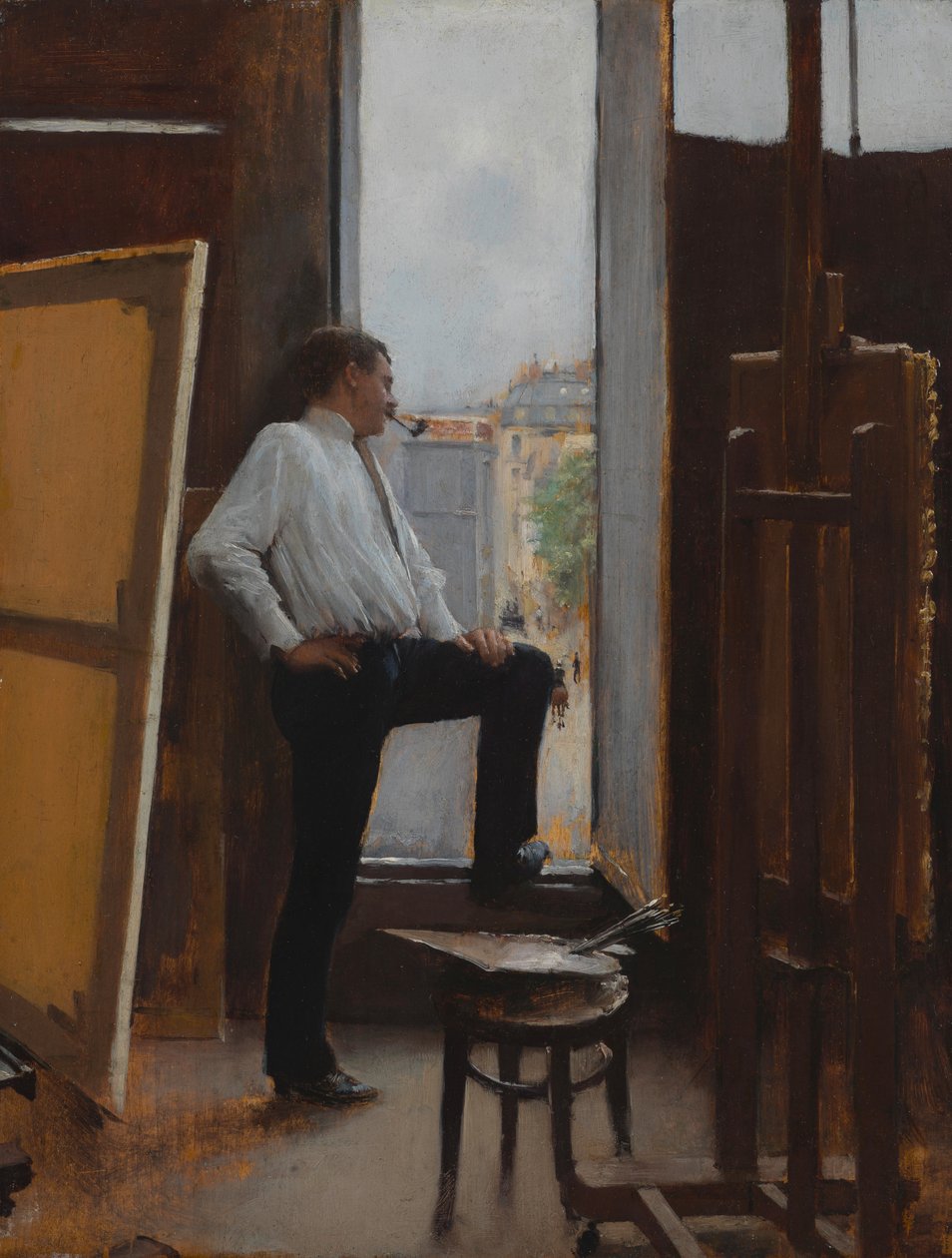 Studiossa tekijältä Jean Beraud
