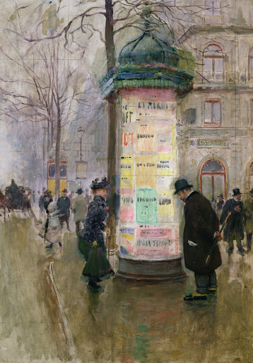 Eversti Morris, noin 1885 tekijältä Jean Beraud