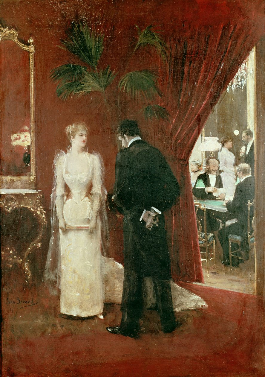 Ang Pribadong Pag-uusap, 1904 finn tekijältä Jean Beraud