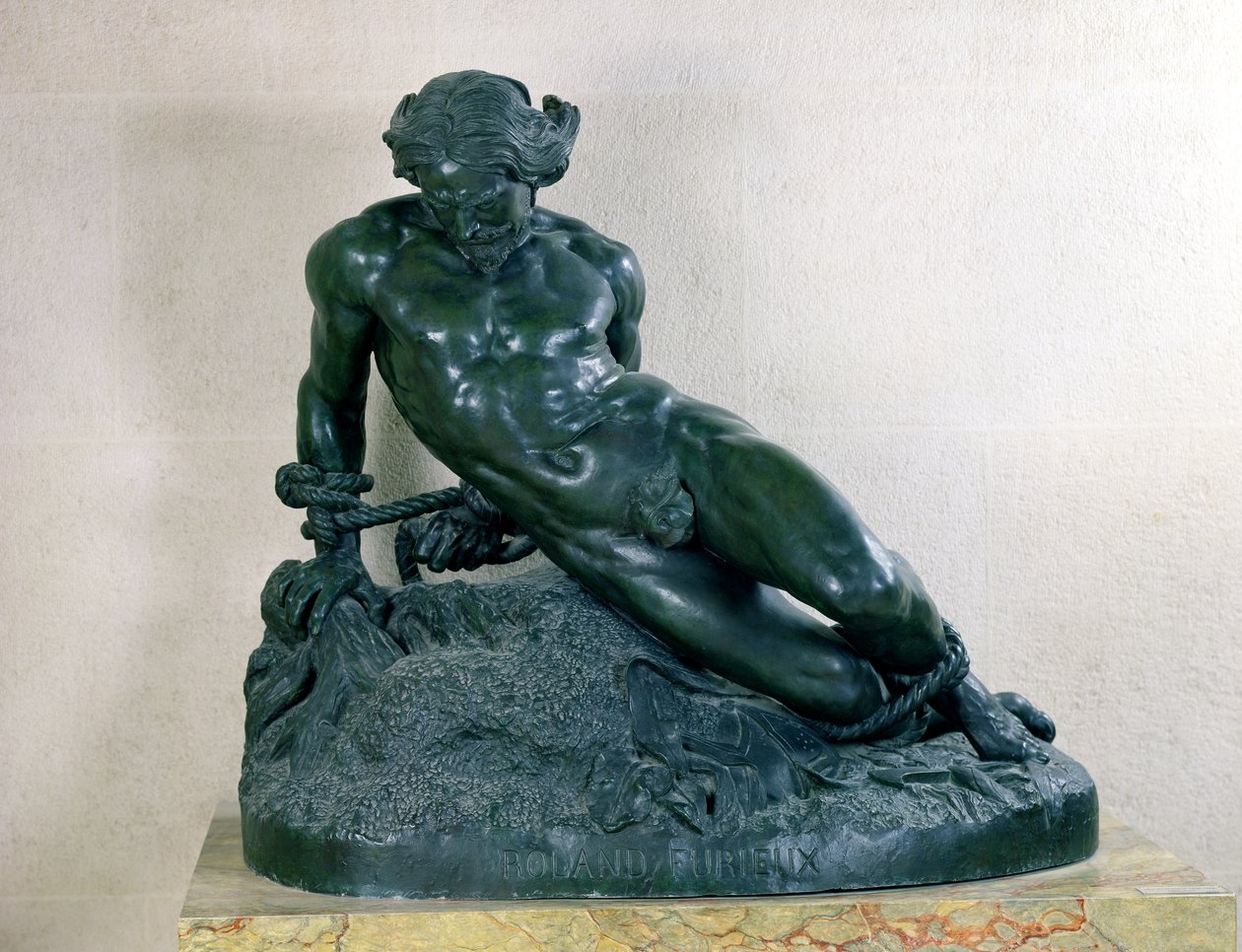 Orlando Furioso (pronssi) tekijältä Jean Bernard Duseigneur