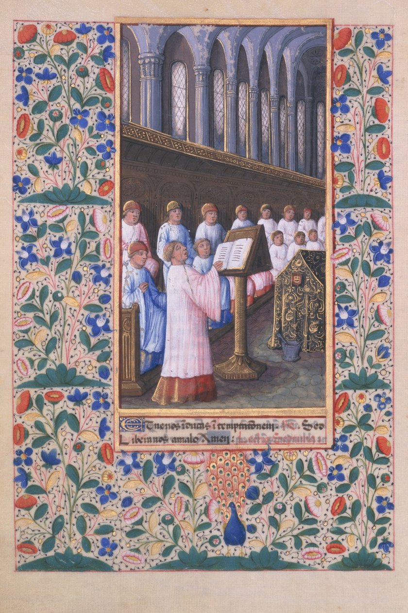 neiti Lat. Q.v.I.126 f.77v Kuva hautajaisista, Louis d