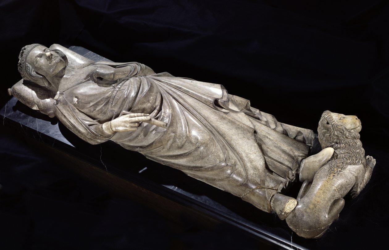 Philippe III:n (1245-85) rohkean hauta (marmori) tekijältä Jean D