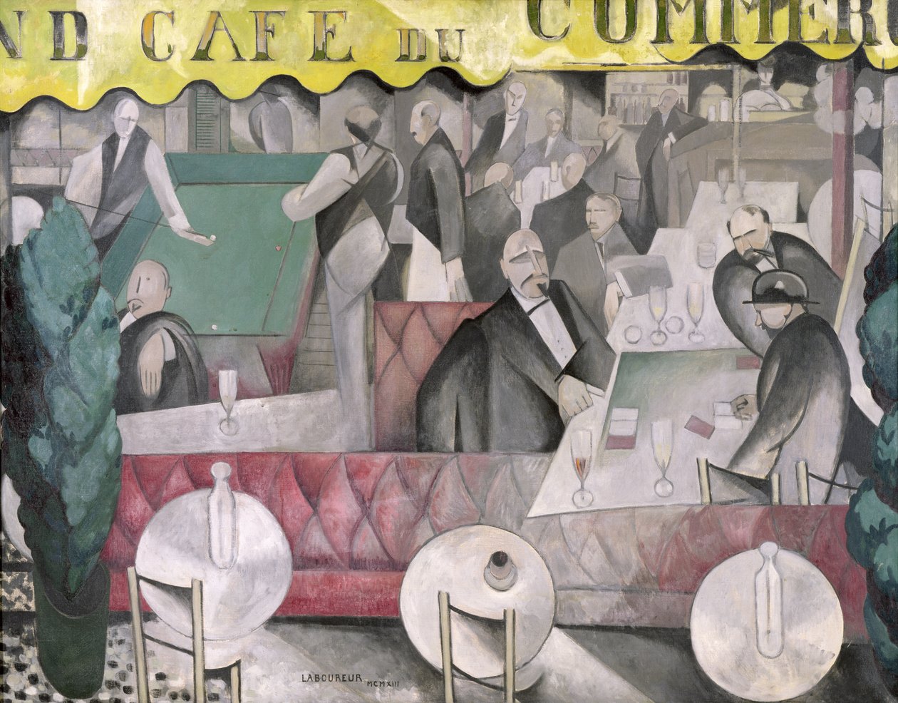 Cafe du Commerce tekijältä Jean Emile Laboureur