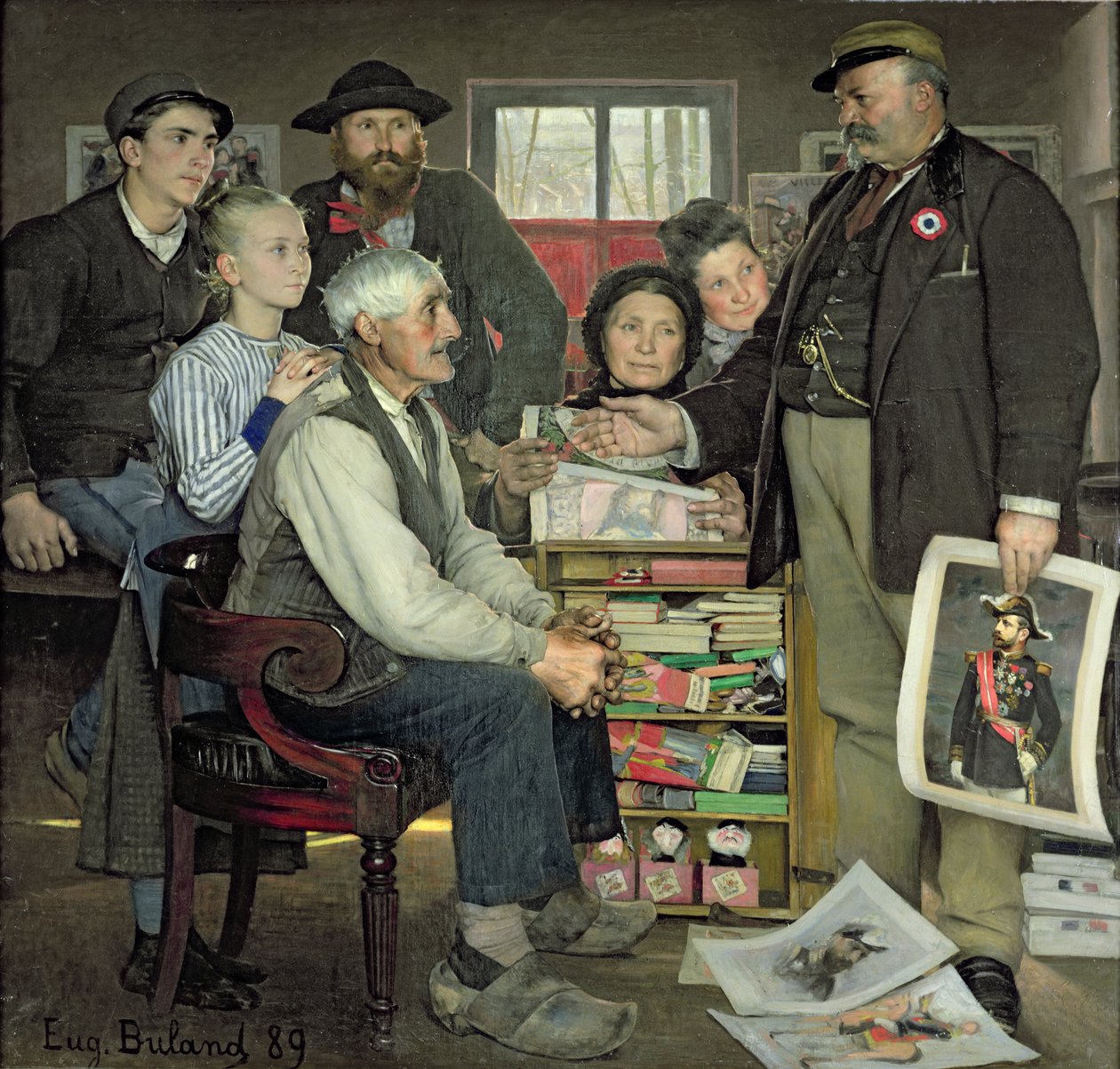 Propaganda, 1889 tekijältä Jean Eugene Buland