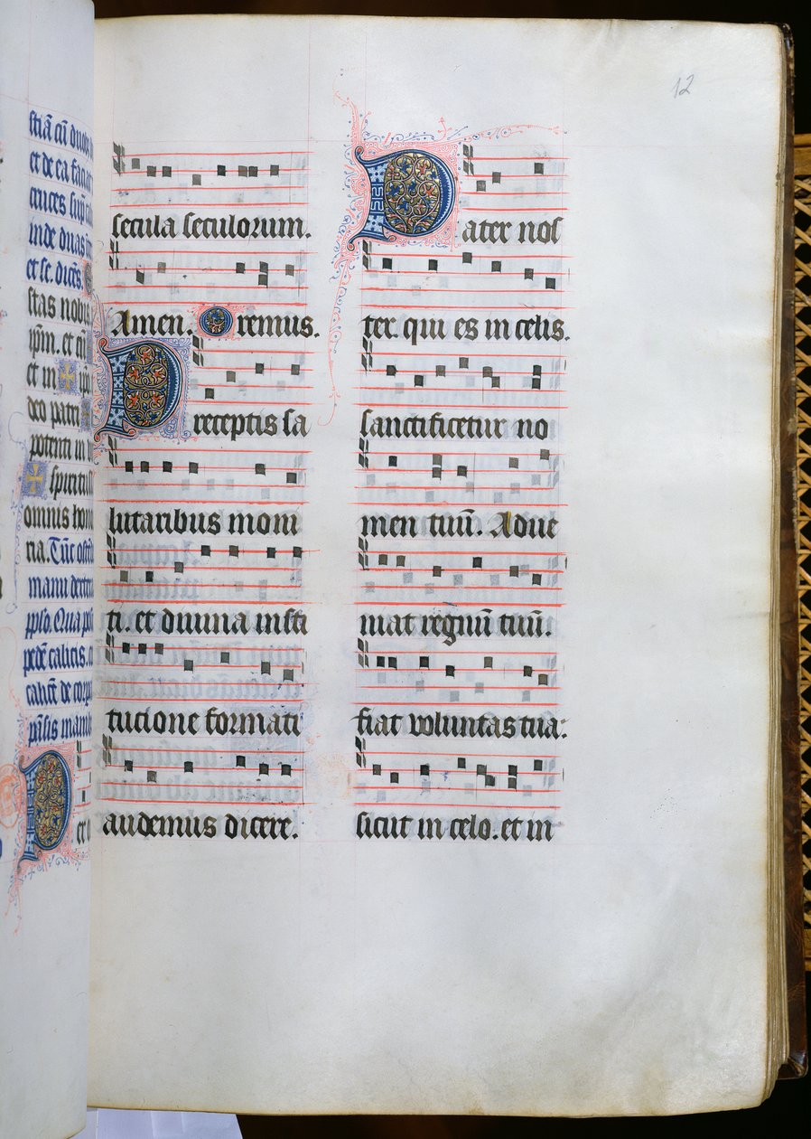Ms 412 Sivu Missal de Parisista, n. 1475 tekijältä Jean Fouquet