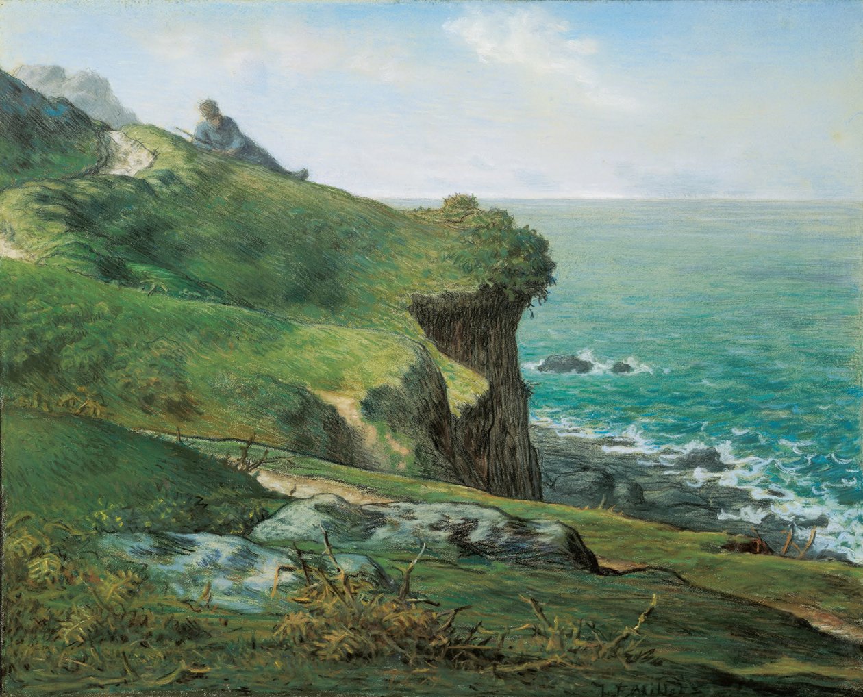 Grévillen kalliot tekijältä Jean Francois Millet