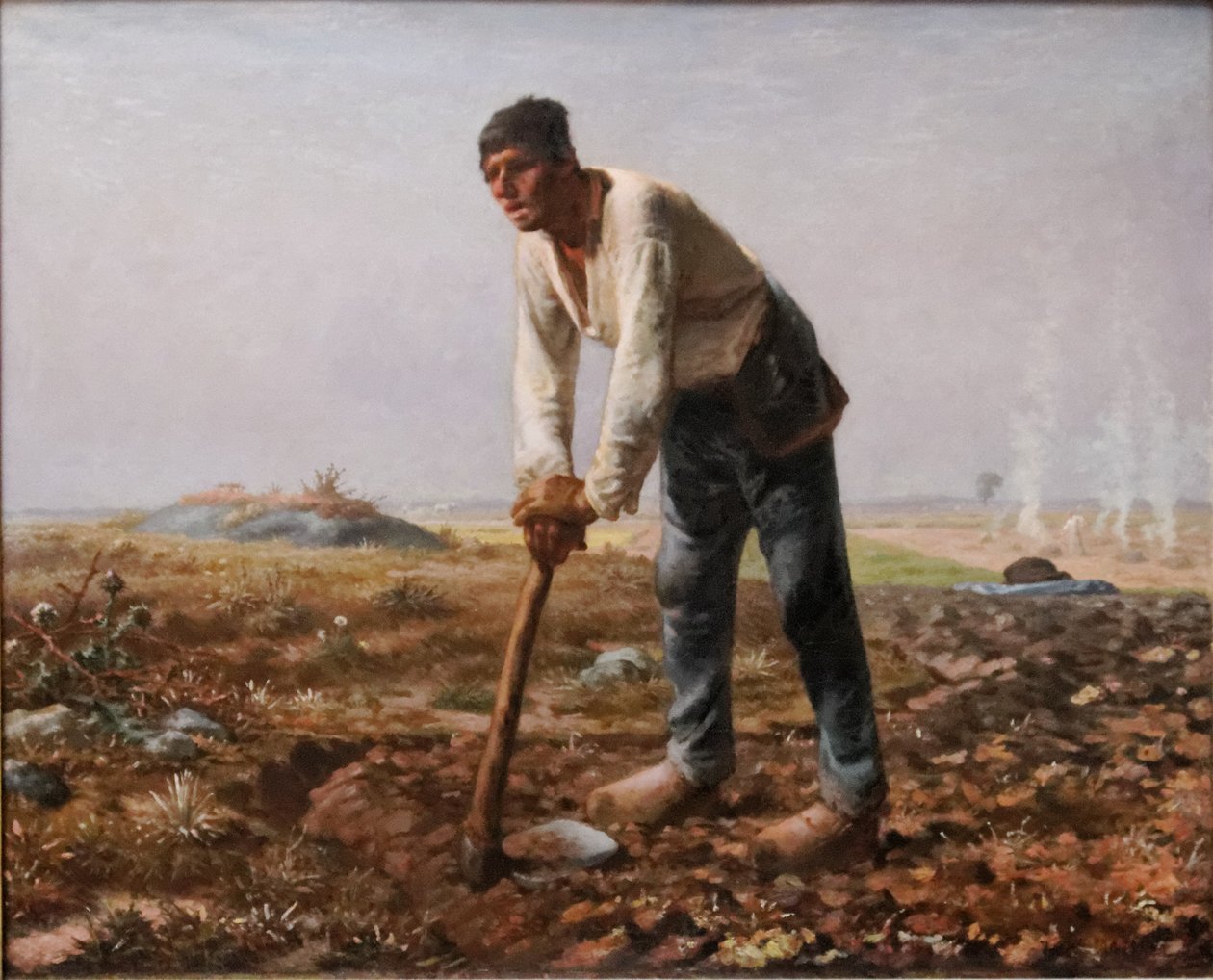 LHomme à la houe tekijältä Jean Francois Millet
