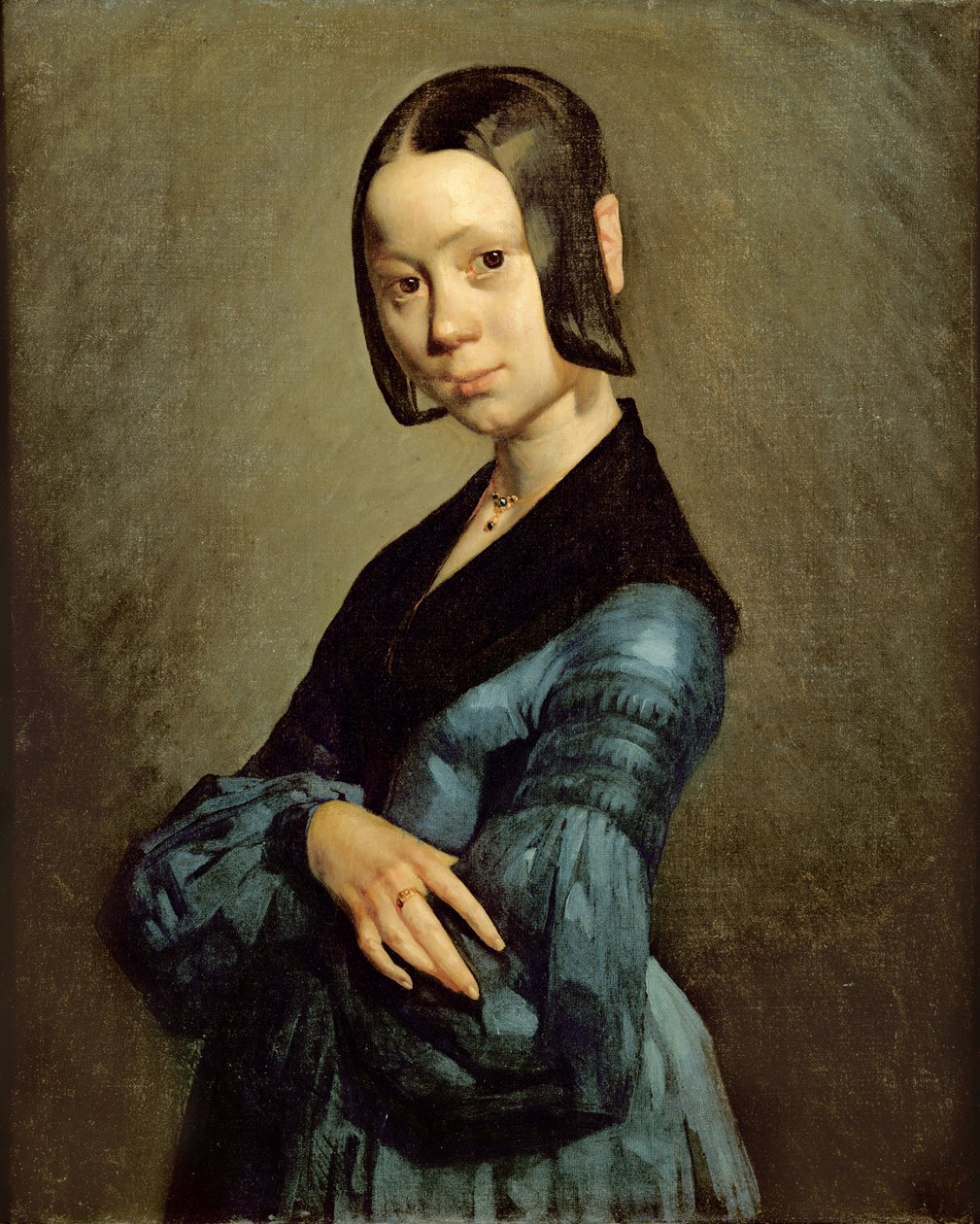 Pauline Ono (1821-44) sinisessä, 1841-42 tekijältä Jean Francois Millet