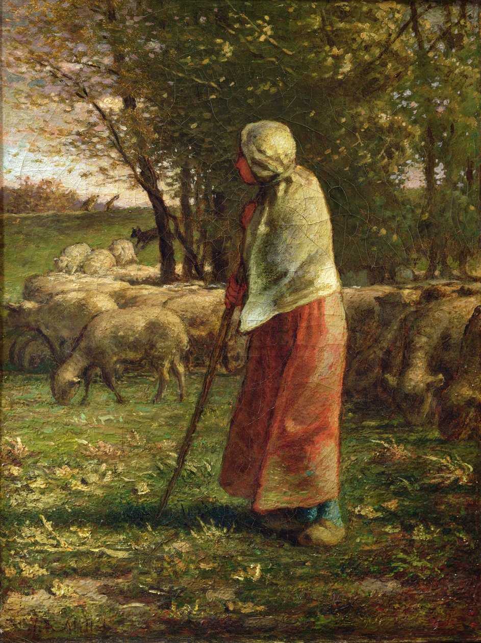 Pikku Paimentar tekijältä Jean Francois Millet