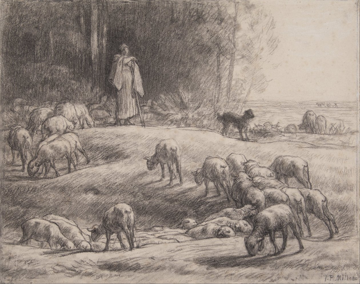 Paimen tekijältä Jean Francois Millet