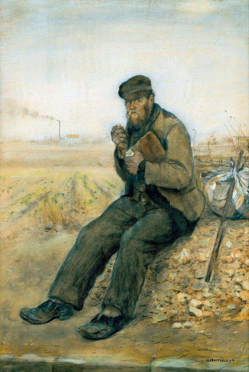 Kulkuri tekijältä Jean Francois Raffaelli