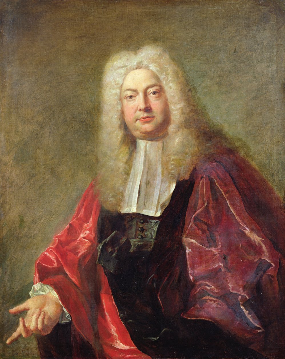 Jean Francois Bouquet, Pariisin tuomari, 1724. tekijältä Jean François de Troy