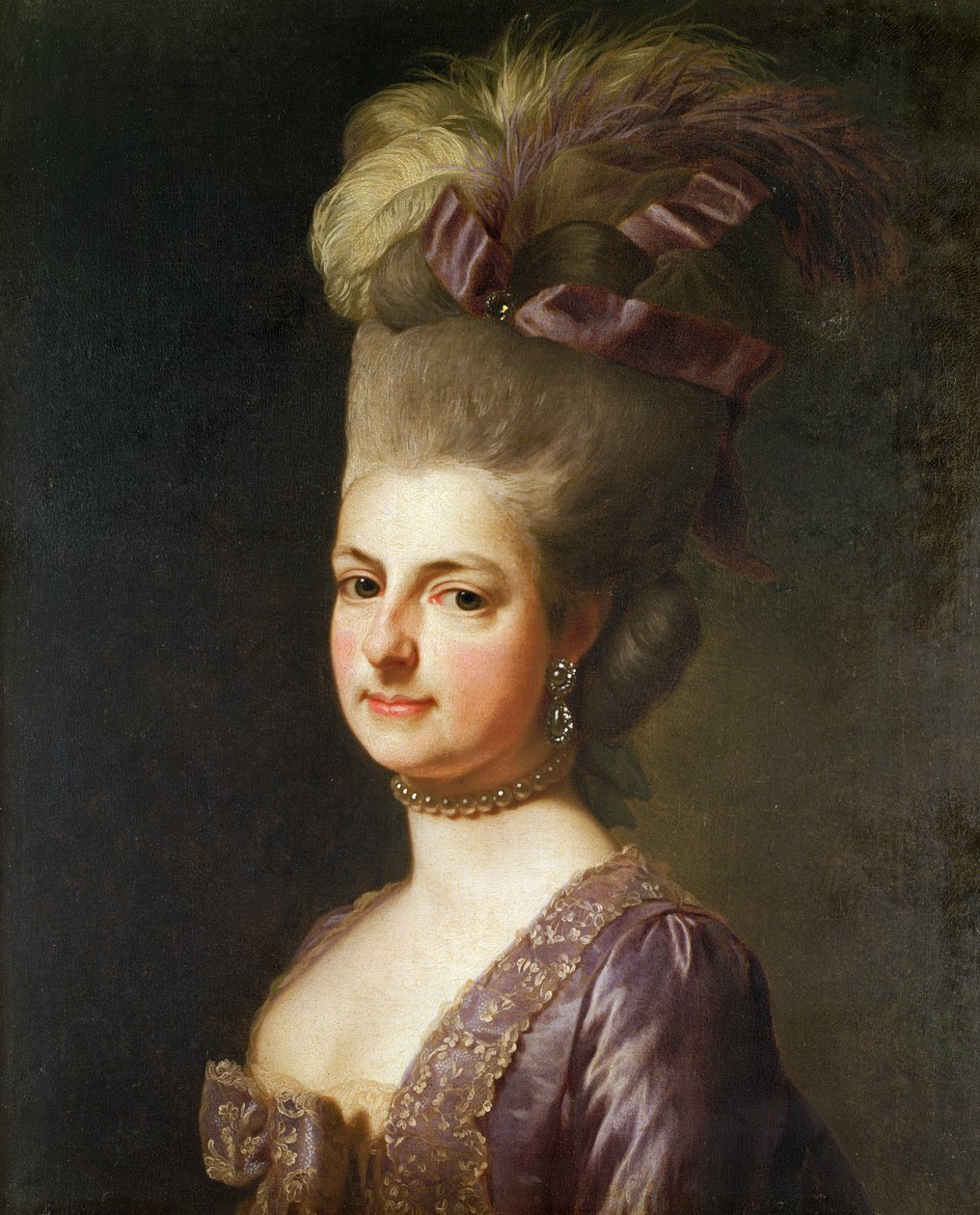 Maria Cristina, Itävallan arkkiherttuatar, 1730 tekijältä Jean François de Troy