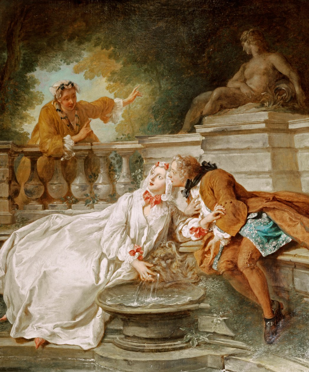 Hälytys eli La Gouvernante Fidele, 1723 tekijältä Jean François de Troy