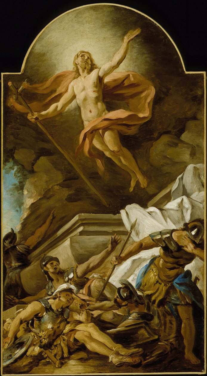 Ylösnousemus, 1739 tekijältä Jean François de Troy