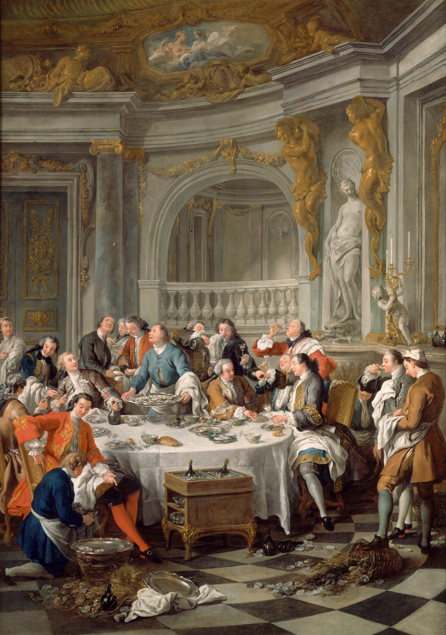 Osterin lounas tekijältä Jean François de Troy