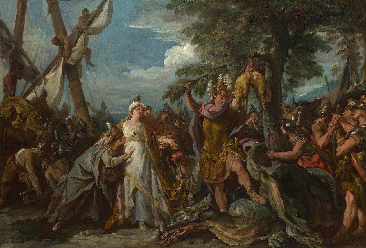 Kultaisen fleecen kaappaus tekijältä Jean François de Troy