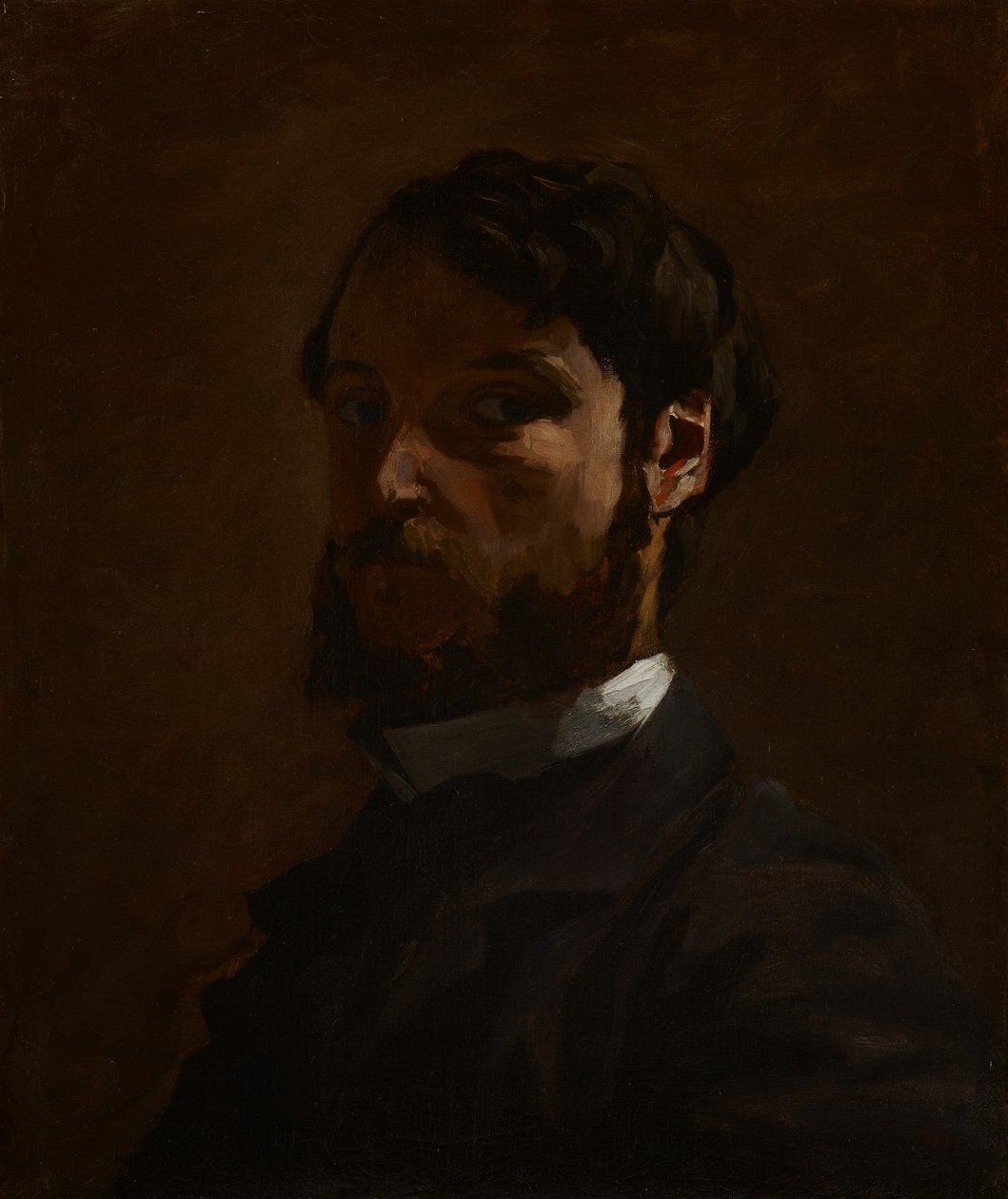 Omakuva, 1867-68 tekijältä Jean Frederic Bazille