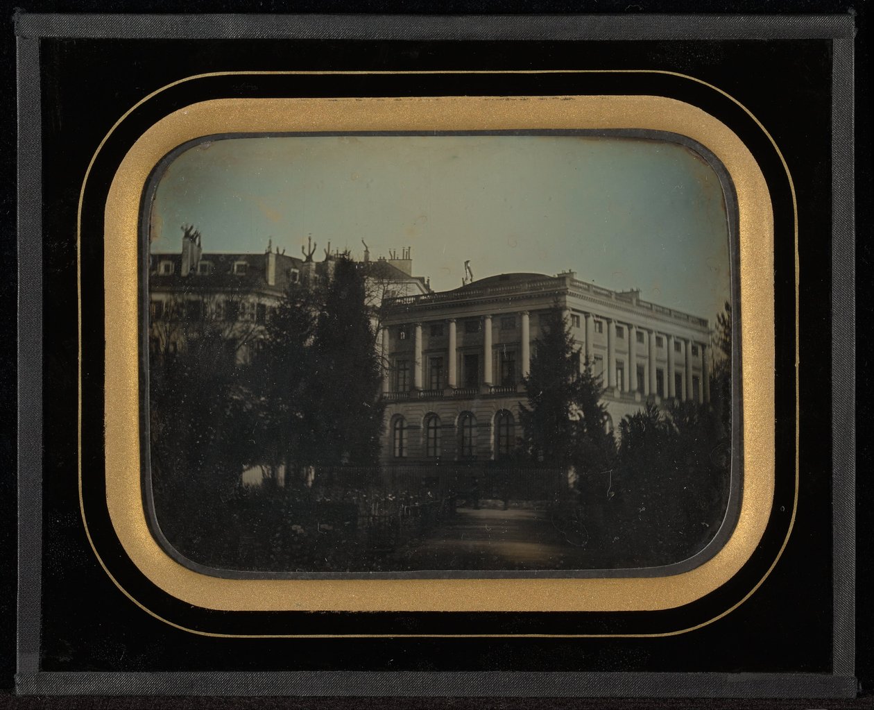 (Jean-Gabriel Eynardin kaupunkitalo, nimeltään Palais Eynard, Sveitsi) tekijältä Jean Gabriel Eynard