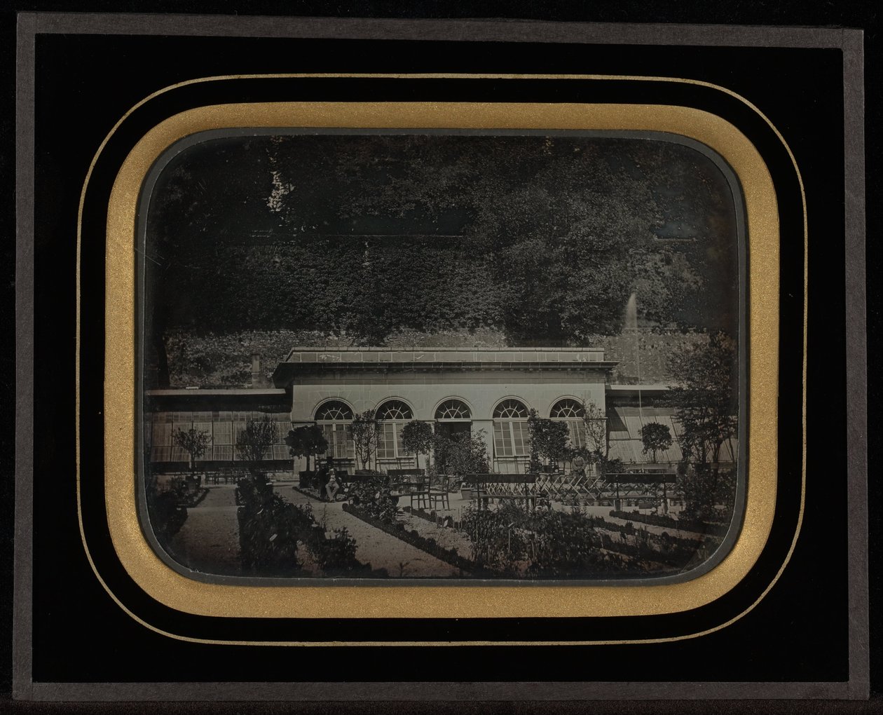 Orangery kasvitieteellisessä puutarhassa, Geneve tekijältä Jean Gabriel Eynard