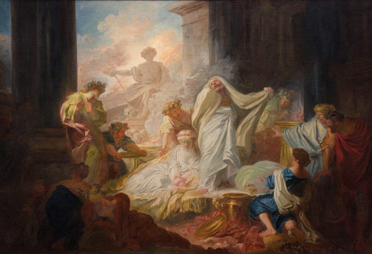 Corésus ja Callirrhoé tekijältä Jean Honore Fragonard