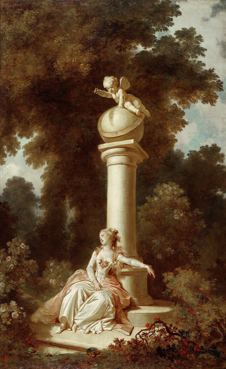 Haaveilu tekijältä Jean Honore Fragonard