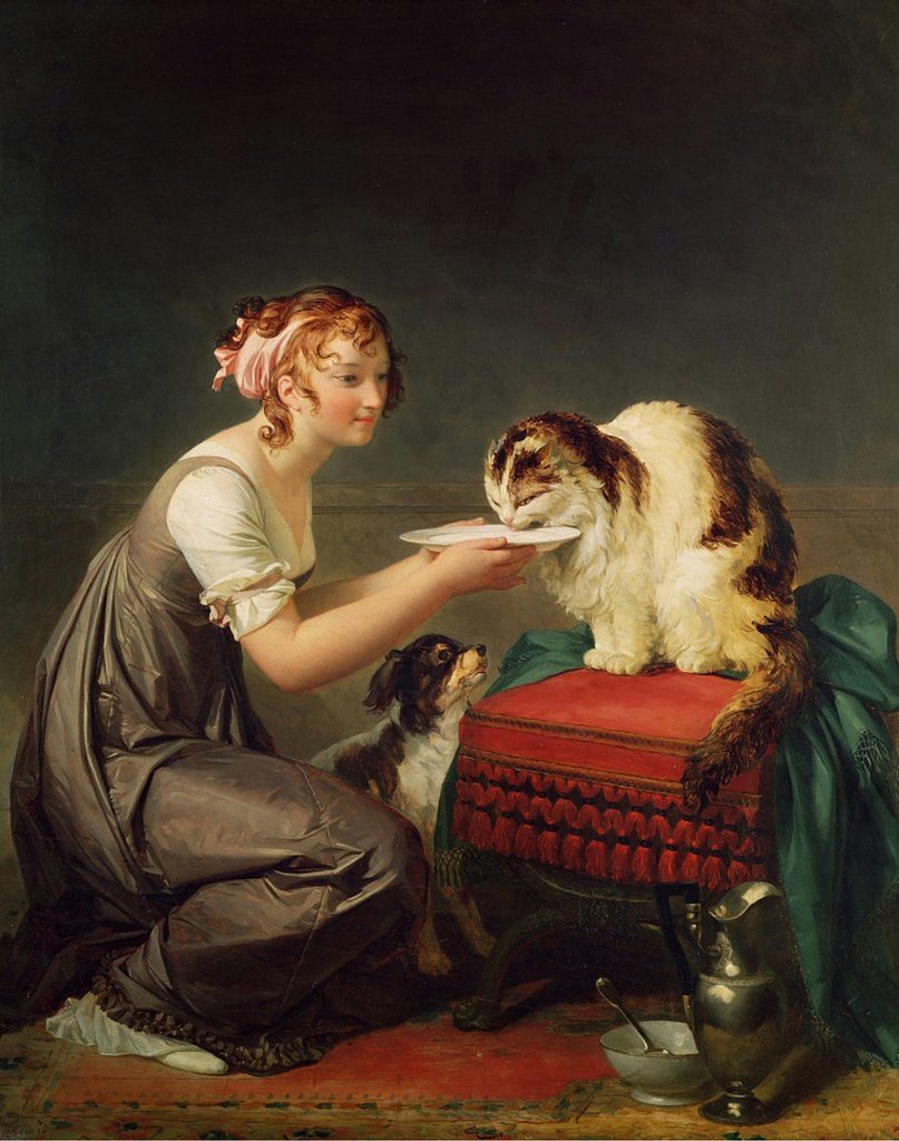 Kissan lounas tekijältä Jean Honore Fragonard