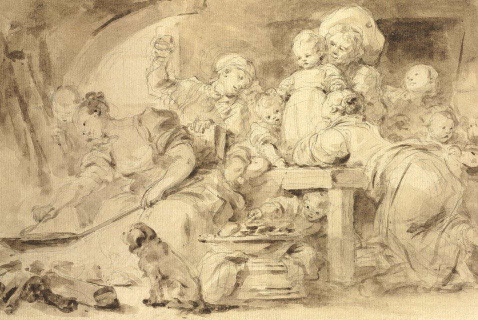 Pannukakku tekijältä Jean Honore Fragonard