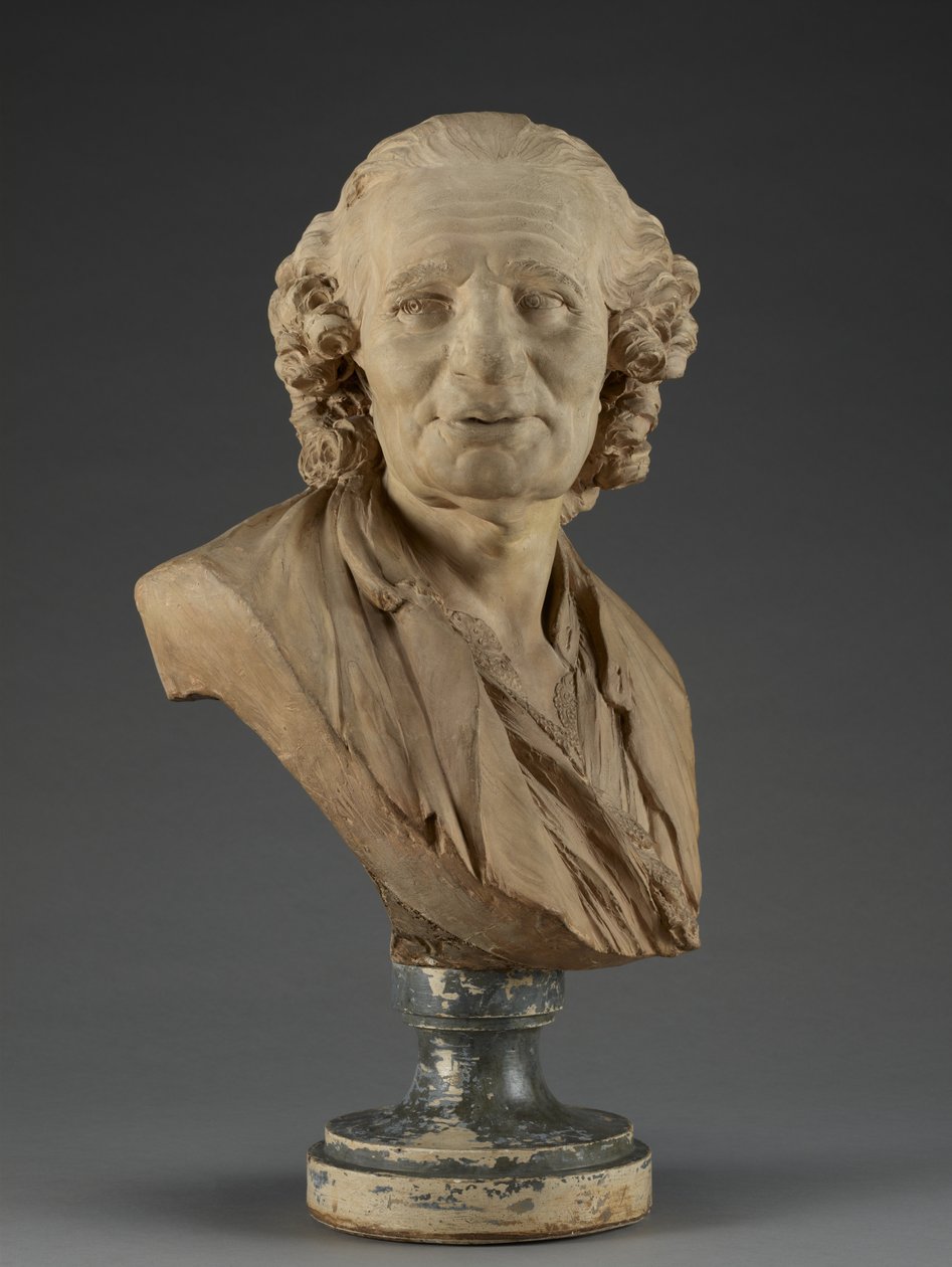 Alexis-Jean-Eustache Taitboutin rintakuva, 1762 (terrakotta kipsisokkelissa) tekijältä Jean Jacques Caffieri
